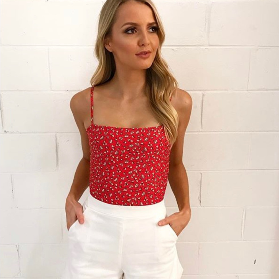 Kookai Confetti Bodysuit, Sz 1
